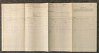 Pennsylvania Railroad 1933  station Record Of Train Movement  Form 14  X 28  Vgc