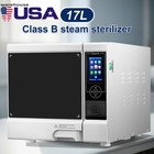 22l  18l Dental Autoclave Steam Sterilizer Class B Sterilization With Printer