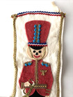 Vtg Christmas Felt Stocking-toy Soldier 14 