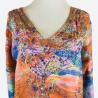 Womens Bohemian Boho Top Bollywood Indian Embellished Beach Swim Cover Up M