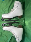 Riedell 119 W Wide Emerald Luna Women s Figure Skates - White Size 9 1 2