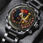 Washington Capitals 50 Years Black Stainless Steel Watch - Tantn17827 Gift Box I