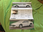 1976 1977 Lotus Esprit S-1  Sales Brochure  And A Full Line Brochure  Nos Xlnt