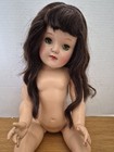 Vintage Ideal Toni Doll P-19 Brunette 19  Tall Sleep Eyes - W  Newspaper Article