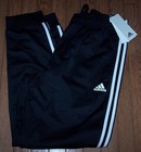 Adidas Originals Men s Tapered Leg Track Pants Size Large Black   Nwt  50