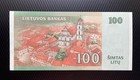 Lithuania 100 Litu 2007 P-70a cu Prefix Aa