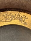 David L Collier Handmade Wood Ring Liquid Oil Kaleidoscope Signed 1995 