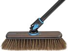 Nessentials Swiss Ux Move Broom Smokey Full Horse Hair W 5 Piece Aluminum Handle