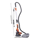 850w Electric Drywall Sander W dust Collection Nylon Variable Speed Wall Sander