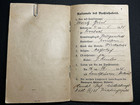 Wwi Original Imperial German Military Pass Gries Grenadier Regiment 8 Russia