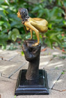 Bronze Woman Statue Lady Sculpture Sport Marble Deco Juno Rare Decor Art Female 