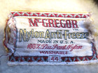 Vintage 1950 s Mcgregor  Nylon Anti-freeze  Men s Jacket  Size 44  Good Shape