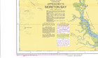 235 Admiralty Chart Aus Approaches Moreton Bay Australia East Coast Queensland