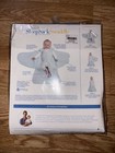 Halo Sleep Sack Swaddle Micro Fleece Newborn Nb 6-12lbs White Birth To 3 Months
