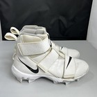 Nike Force Savage 2 Shark  gs   White Football Cleats Boys Size 6y  Aq7723-100