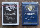 Lot 2 Decks Sealed Aristocrat Playing Cards  Blue And Signature Edition Black 