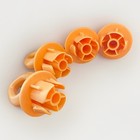 Evenflo   Bright Starts Exersaucer 4 Coral Anchor Toy Hooks Replacement Part