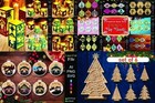 Christmas Laser Cut Files Bundle  200  3d Paper Craft Files  Digital Download