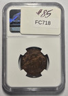 1909 Canada 1 Cent Ngc Ms 62 Bn Certified Coin