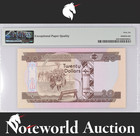 Solomon Islands 20 Dollars Nd  1981  P 8 Unc Pmg 66 Epq 2nd Top Pop