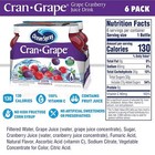 Ocean Spray Juice Drink  Cran-grape  10 Ounce Bottle  pack Of 6 
