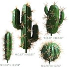 Artificial Cactus Decor Faux Cactus Plant Fake Succulents Plants Artificial C   