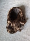 Truly Me 121 E Wig Dark Brown Curly Hair American Girl Doll Custom Replacement