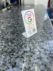 Google Review Nfc Stand Qr Code Tap Card   Free Tracking Dashboard - No App