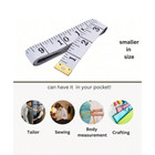 Soft Tape Measure Double Scale Body Sewing Flexible Ruler For Multi-uses  1 Pc 