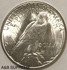  1   s  Peace Dollar San Francisco Mint From Obw Roll Gem Bu Unc 90  Silver