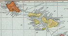 1909 Antique Hawaii State Map Vintage Map Of Hawaii Gallery Wall Decor  Smap 153
