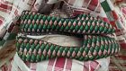 Civil War Era Mid 19th C Men   s Multi Color Berlinwork Square Toe Shoes  