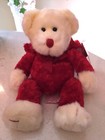 Blaze The Red Devil Teddy Bear Plush By Russ Berrie 10  Nwt Valentine s Day Gift