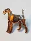 Airedale Lapel Pin By Mafco
