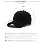 Plain Blank Solid Adjustable Baseball Cap Hats  ship In Box   