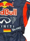 Sebastian Vettel Signed F1 Full Length Race Suit Coa  world Champion 
