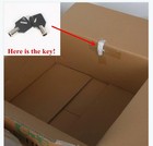 Universal Motorcycle Tail Box Luggage Trunk W  Top Rack For Harley Honda Cruiser