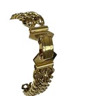 Vintage 60s  Chateau Swiss Womens Gold Tone Chain Watch 108 12a   Not Tested 