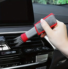 Double-head Car Air Vent Brush - Interior Duster For Detailing   Cleaning