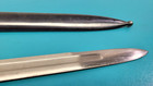 Us Military Model 1892 Krag Jorgensen Bayonet   Rare Scabbard Variant Tr1980