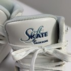 Jackson Ultima Softskate Js180 Figure Ice Skates Youth Size 1 White Bluish Grey