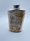 Vintage Metal Advertising Tin For Men   s Talcum Powder  empty Tin  