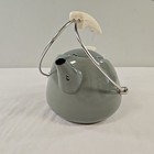Mcm Noritake Colorwave Teakettle Sage Green Tea Kettle Atomic Look Vintage