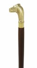 Nautical Brass Horse Design Head Handle Antique Wooden Walking Stick Cane Gift