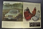 1975 Volvo Brochure Folder 164e 242dl 244gl Sedan 245 Wagon Excellent Original