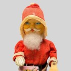 Alps Japan 1950s Mechanical Reading Santa Claus Xmas Toy Working Boxed