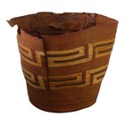 Antique Tlingit Tribe Of The Northwest Coast Native American Hand Woven Basket