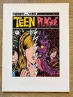 - Charles Burns Choice Of 2 4-color Prints   teen Plague  Or  blood Club  -