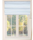  Arlo Cordless Fabric Roman Shades Light Filtering  Color baby Blue 31 5 x 60 