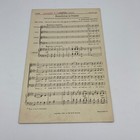 Lot Of 16 Benedictus Es Domine Sheet Music 1922 H w  Gray Satb Choral Sacred An